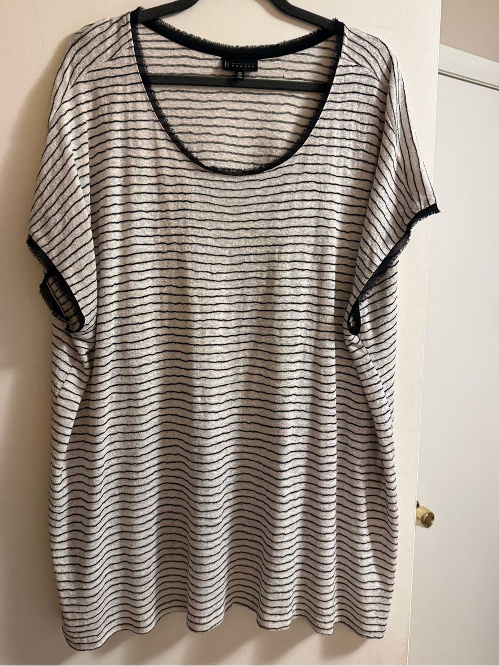 Collection by Bobeau Short Sleeved Sweater